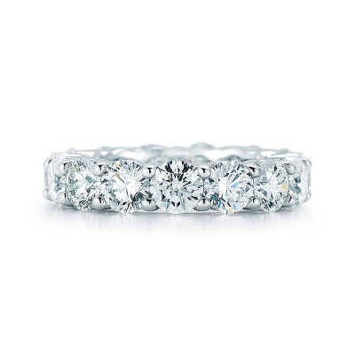 Round Diamond Eternity Band