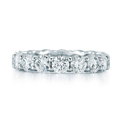 Round Diamond Eternity Band