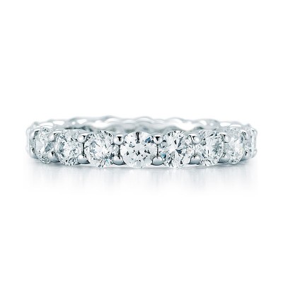 Round Diamond Eternity Band