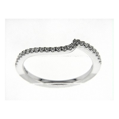 14K W BAND 23RD 0.18CT