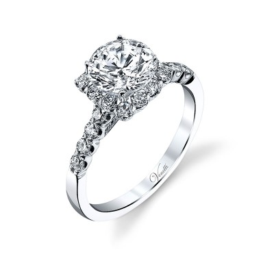 14K W RING 48RD 0.64CT