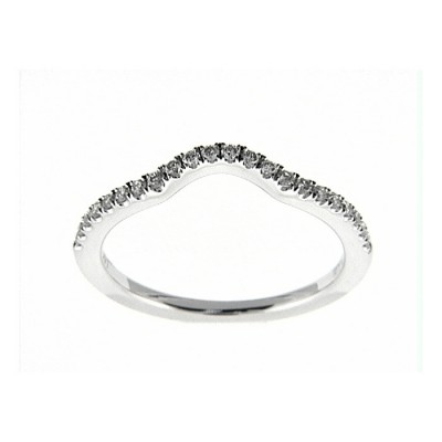 14K W BAND 22RD 0.22CT