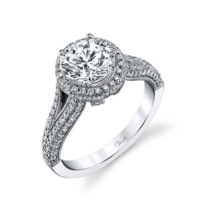 14K W RING 160RD 0.84CT