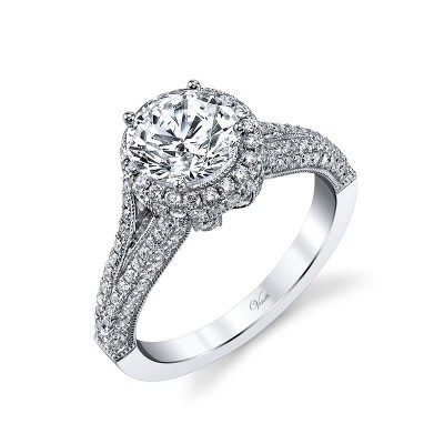 14K W RING 154RD 0.84CT
