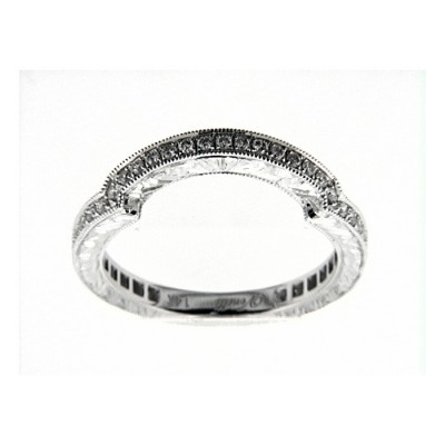 14K W BAND 23RD 0.19CT