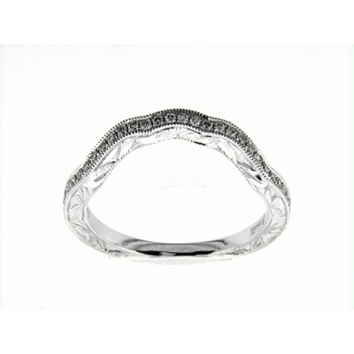 14K W RING 28RD 0.16CT