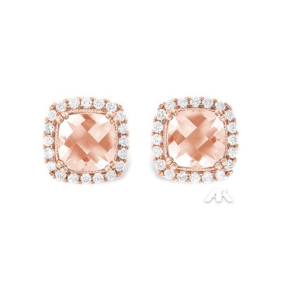 Allison Kaufman Morganite Earrings