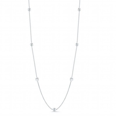 Round Diamond by the Yard Necklace