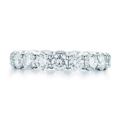 Round Diamond Eternity Band
