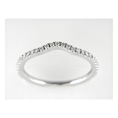 14K W BAND 25RD 0.20CT