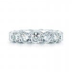 Round Diamond Eternity Band