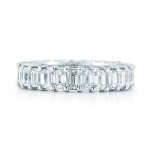 Emerald Cut Diamond Eternity Band