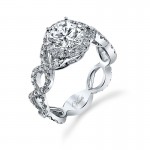 14K W RING 94RD 0.80CT