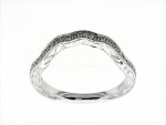 14K W RING 28RD 0.16CT