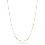 Round Diamond by the Yard Necklace