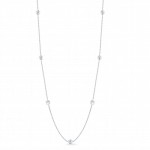 Round Diamond by the Yard Necklace