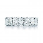 Radiant Cut Diamond Eternity Band