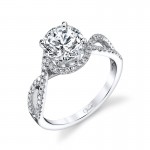 14K W RING 66RD 0.38CT