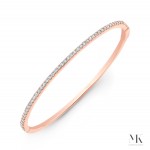 Rose Gold Thin Bangle