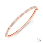 Rose Gold Studded Bangle