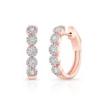 Micro Invisible Prong Br Ladies Earrings