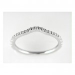 14K W BAND 25RD 0.20CT
